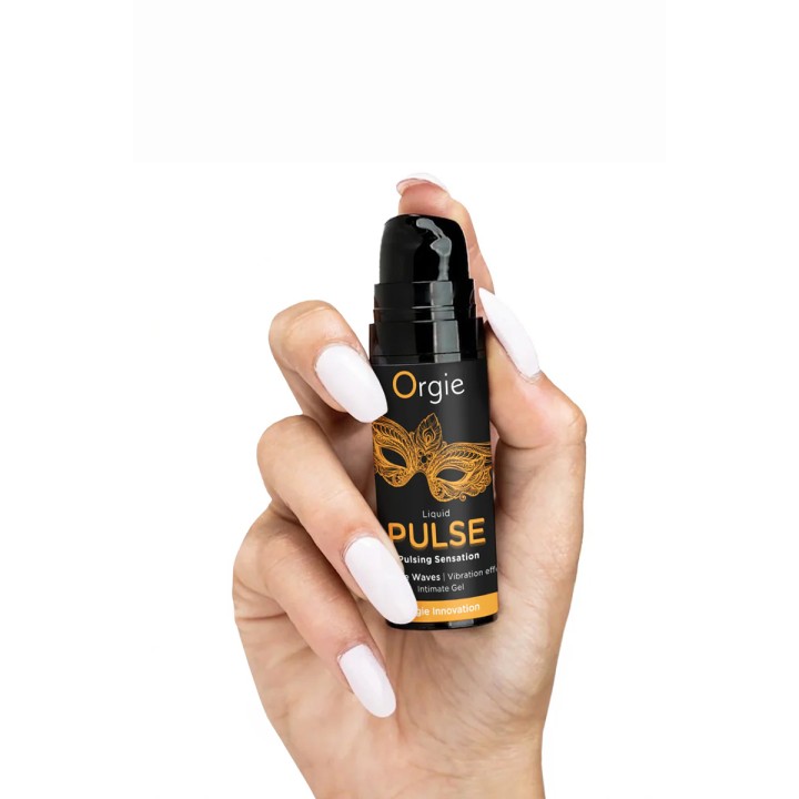 Gel stimulant embrassable Liquid Pulse - Orgie